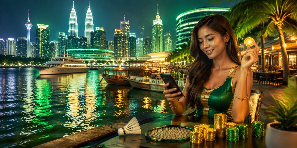 Kasino mudah alih gaya Melayu di Kuala Lumpur — pemain meja blackjack jav777